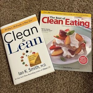 Clean & Lean book/Clean Eating cookbook